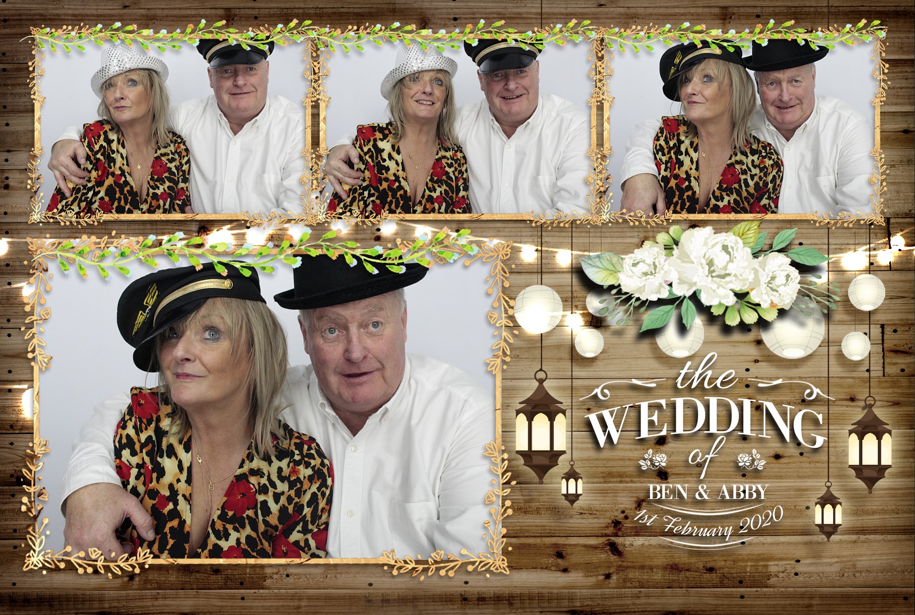 Ben & Abby’s Wedding  | View more photos from the event at gallery.myphotoboothexperience.co.uk/u/MyPhotoBoothExperienceLtd/Ben-Abby’s-Wedding
